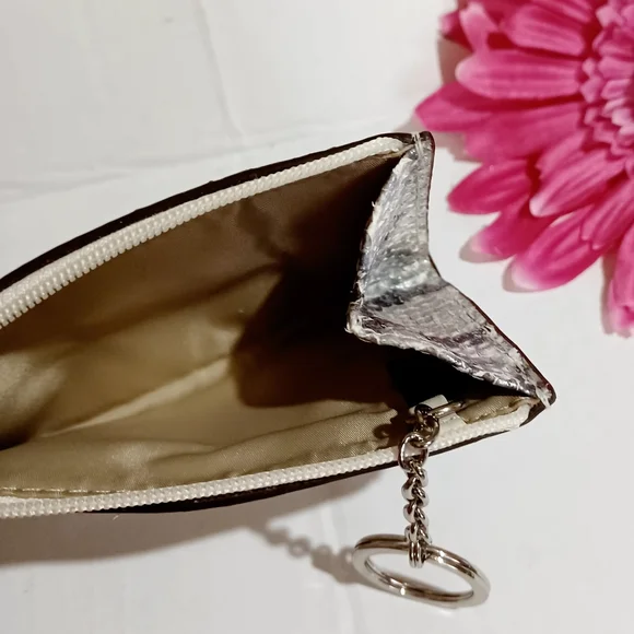 COACH Metallic Snake Kristin Clutch Crossbody RARE NWOT - Picture 5 of 16